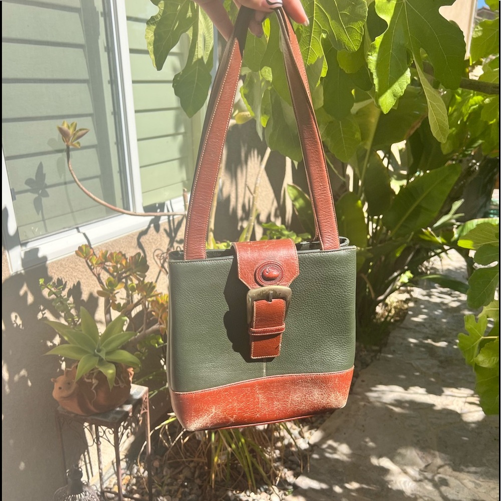 Green Vintage Dooney & Bourke Shoulder Bag